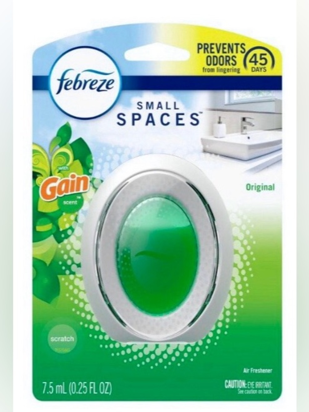 🌶️$5🌶️ NEW FEBREZE Air Freshener Small Spaces, 1 Count, Gain Original